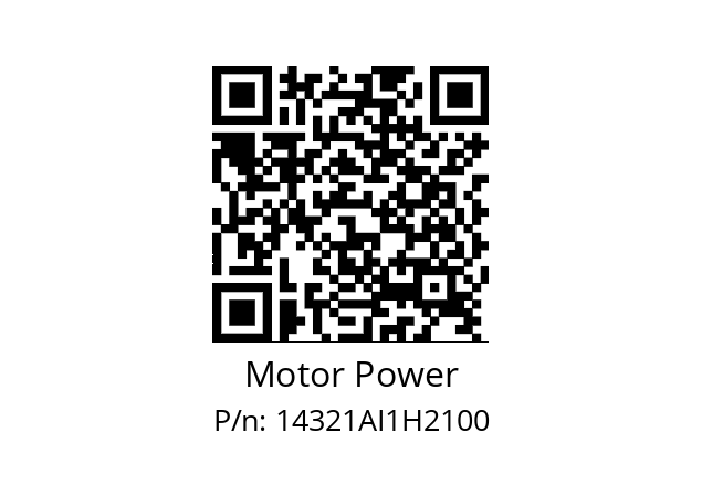   Motor Power 14321AI1H2100