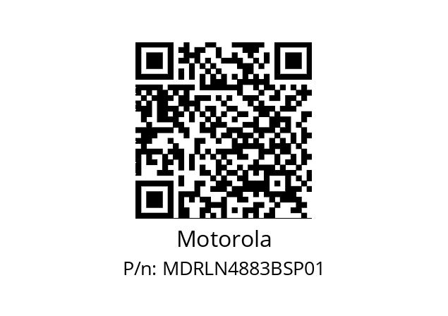   Motorola MDRLN4883BSP01