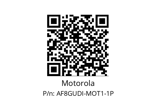   Motorola AF8GUDI-MOT1-1P