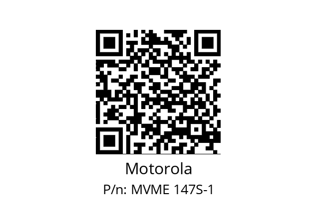   Motorola MVME 147S-1