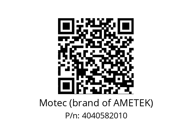   Motec (brand of AMETEK) 4040582010