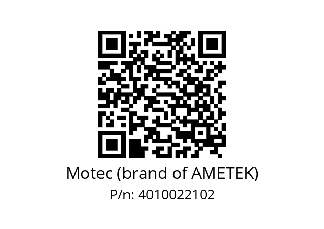   Motec (brand of AMETEK) 4010022102