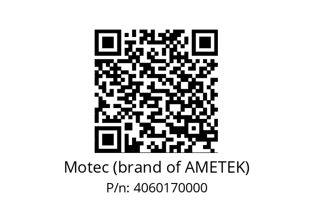   Motec (brand of AMETEK) 4060170000