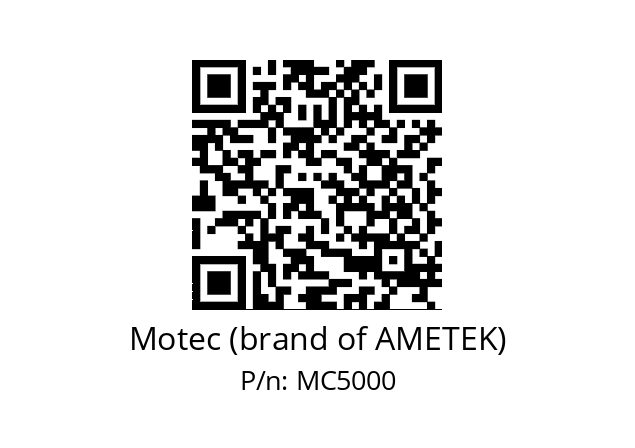   Motec (brand of AMETEK) MC5000