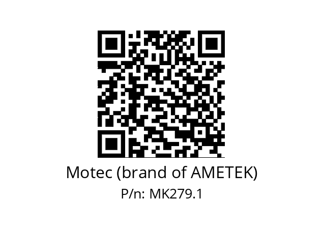   Motec (brand of AMETEK) MK279.1