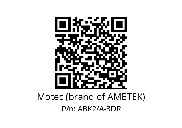   Motec (brand of AMETEK) ABK2/A-3DR