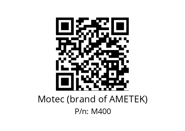   Motec (brand of AMETEK) M400