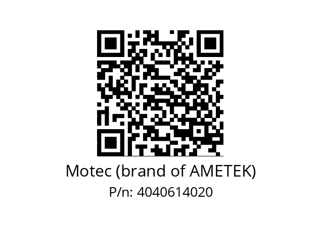   Motec (brand of AMETEK) 4040614020