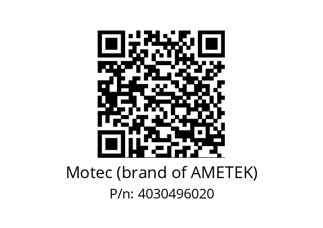   Motec (brand of AMETEK) 4030496020