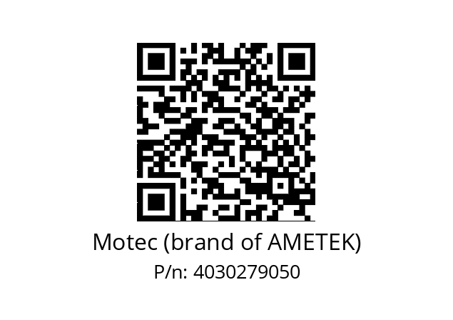   Motec (brand of AMETEK) 4030279050