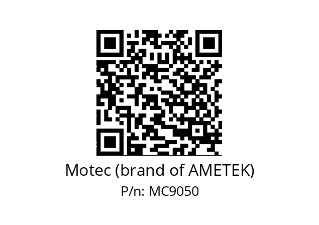   Motec (brand of AMETEK) MC9050