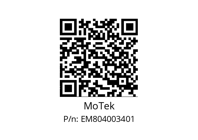   MoTek EM804003401