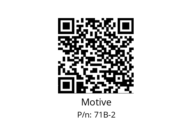   Motive 71B-2