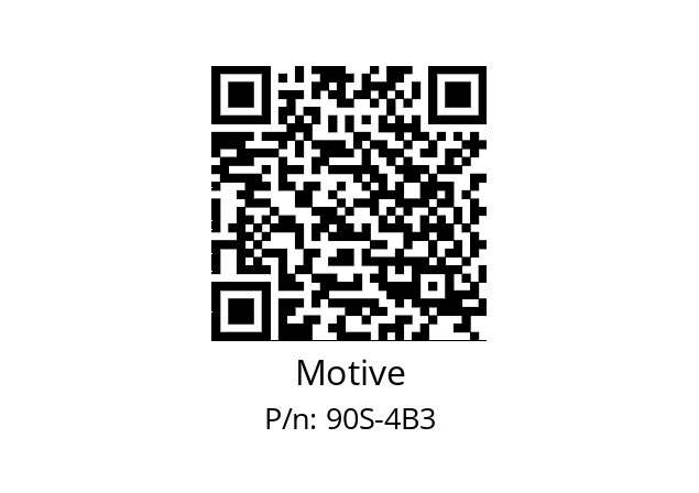   Motive 90S-4B3