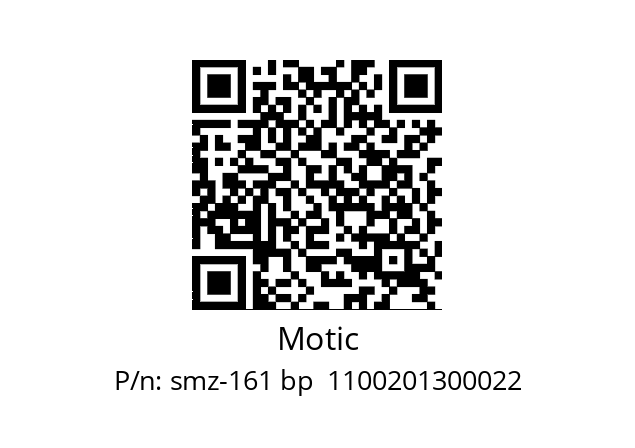   Motic smz-161 bp  1100201300022