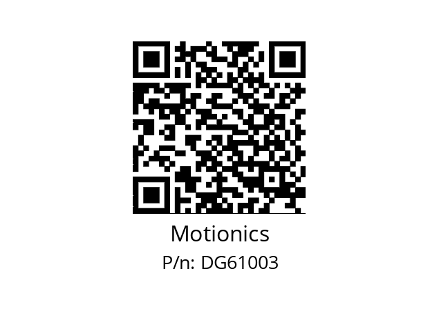   Motionics DG61003