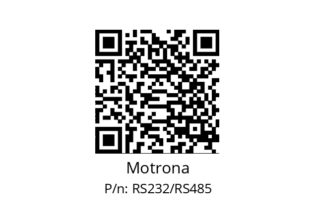   Motrona RS232/RS485