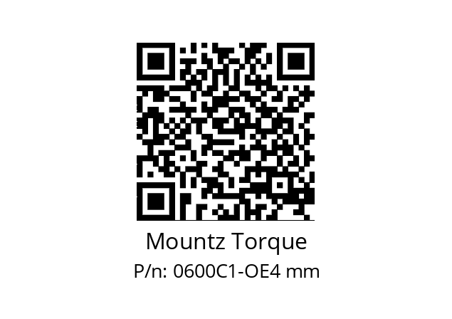   Mountz Torque 0600C1-OE4 mm