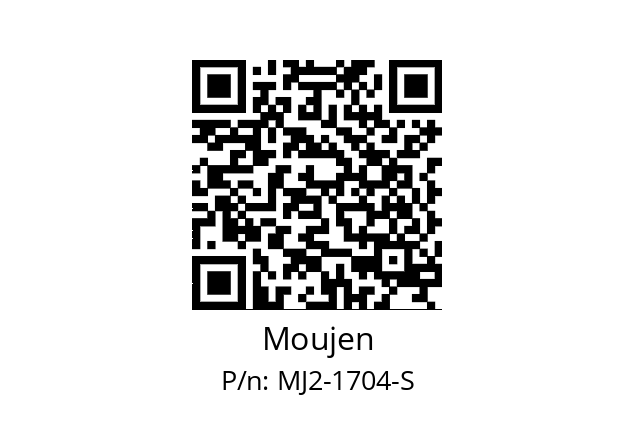   Moujen MJ2-1704-S