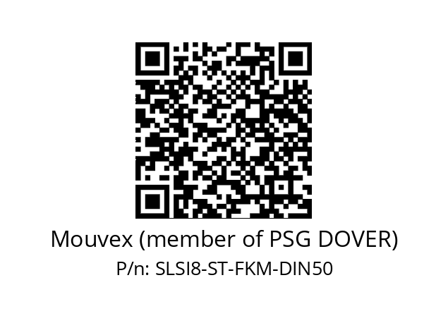   Mouvex (member of PSG DOVER) SLSI8-ST-FKM-DIN50