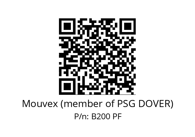   Mouvex (member of PSG DOVER) B200 PF