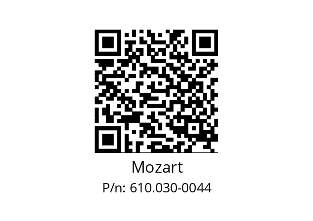   Mozart 610.030-0044