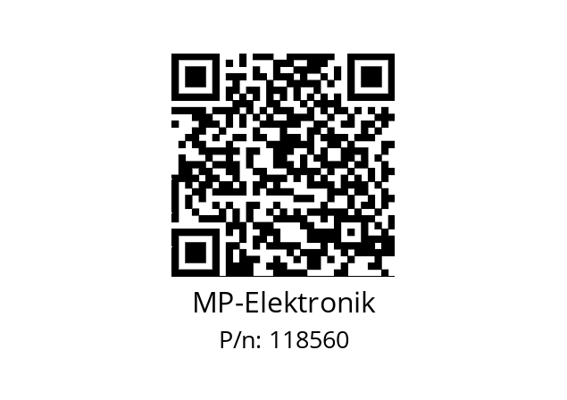   MP-Elektronik 118560