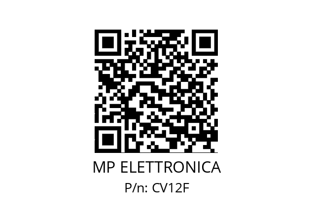   MP ELETTRONICA CV12F