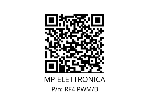   MP ELETTRONICA RF4 PWM/B