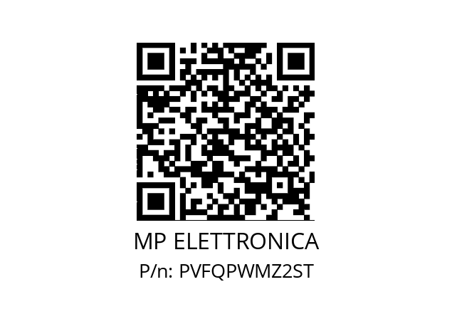   MP ELETTRONICA PVFQPWMZ2ST