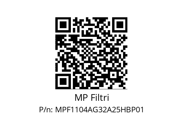   MP Filtri MPF1104AG32A25HBP01