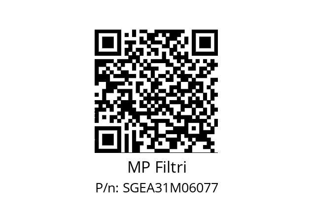   MP Filtri SGEA31M06077