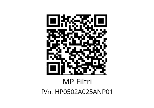   MP Filtri HP0502A025ANP01