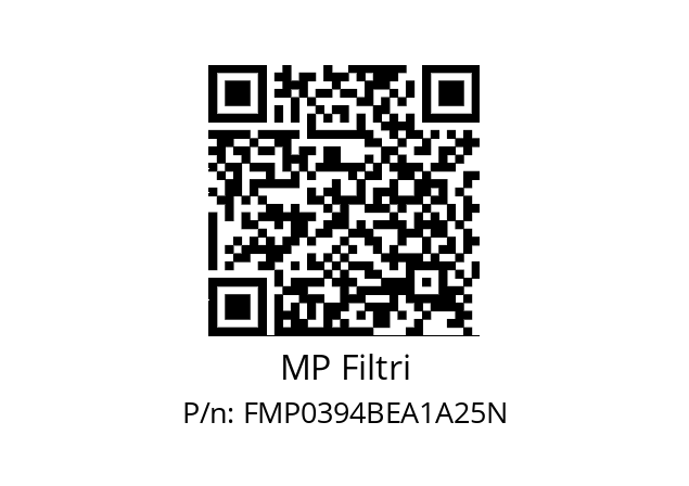   MP Filtri FMP0394BEA1A25N