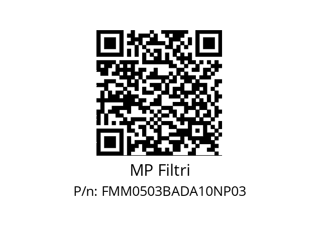   MP Filtri FMM0503BADA10NP03