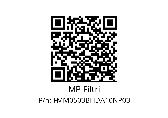   MP Filtri FMM0503BHDA10NP03