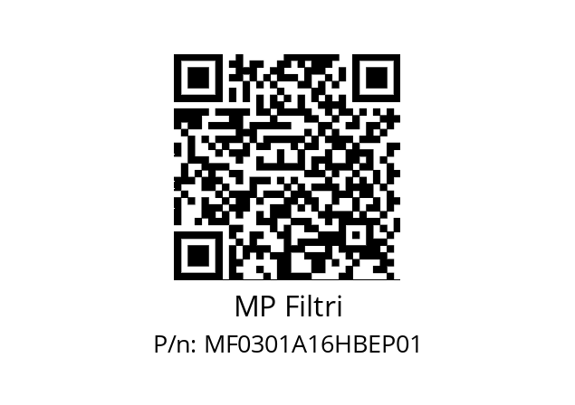   MP Filtri MF0301A16HBEP01