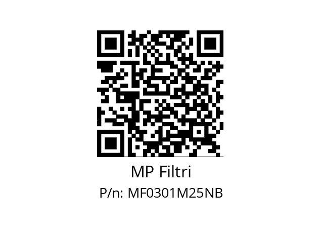   MP Filtri MF0301M25NB