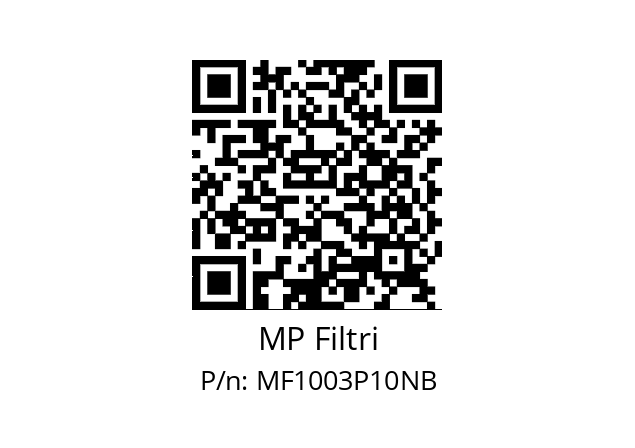   MP Filtri MF1003P10NB