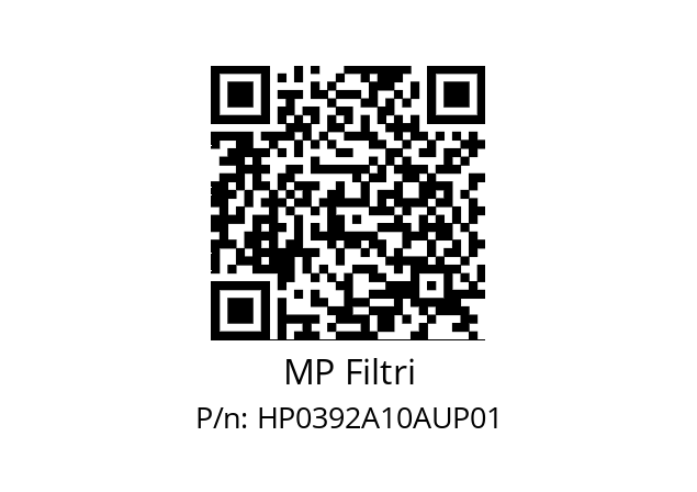   MP Filtri HP0392A10AUP01