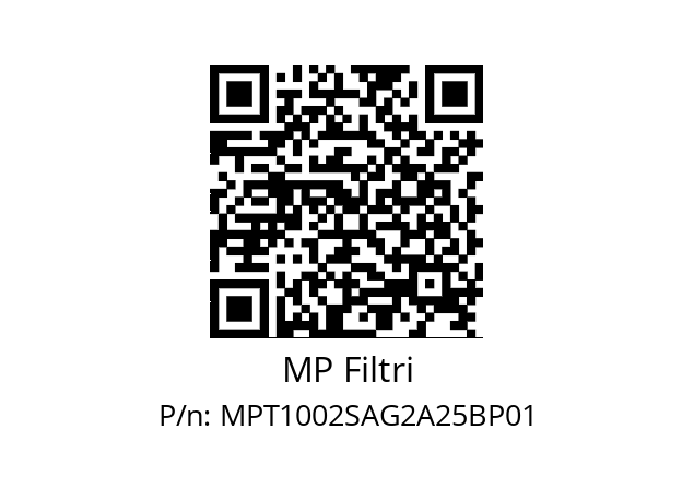   MP Filtri MPT1002SAG2A25BP01