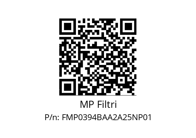   MP Filtri FMP0394BAA2A25NP01