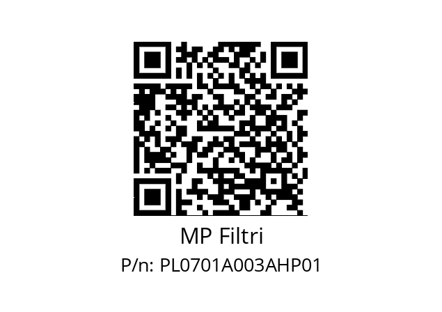   MP Filtri PL0701A003AHP01