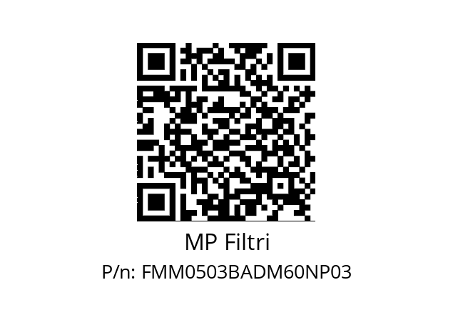   MP Filtri FMM0503BADM60NP03