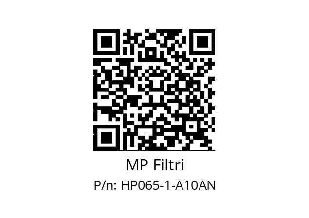   MP Filtri HP065-1-A10AN