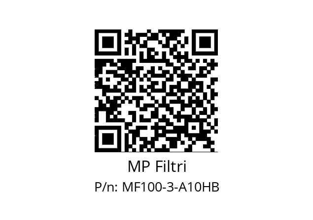   MP Filtri MF100-3-A10HB