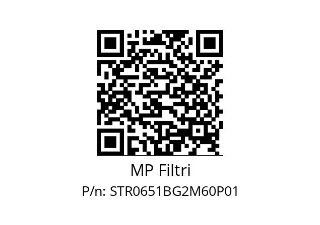   MP Filtri STR0651BG2M60P01