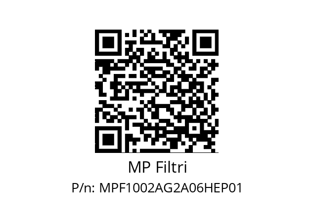   MP Filtri MPF1002AG2A06HEP01