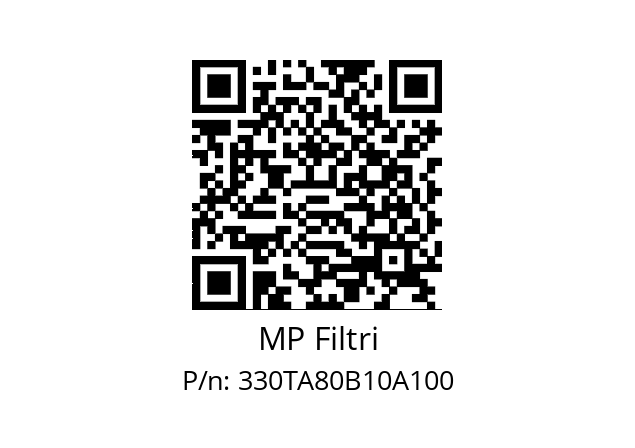   MP Filtri 330TA80B10A100