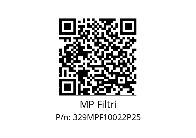   MP Filtri 329MPF10022P25